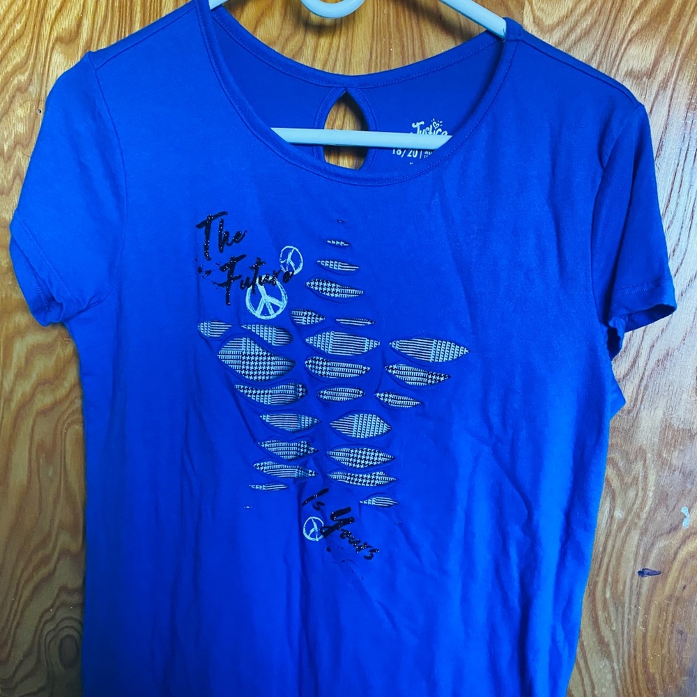 Girls Justice Shirt Size 18/20